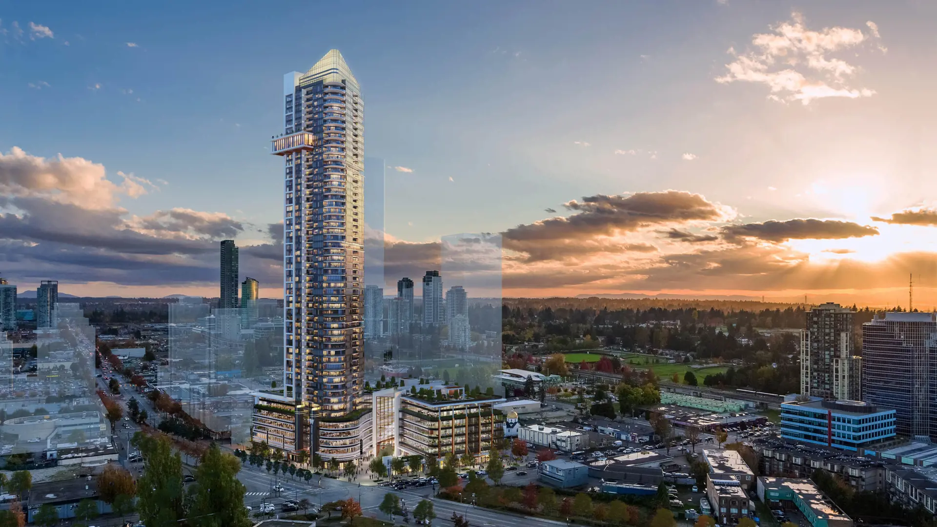 Whalley Station, Surrey. Artist’s rendering.