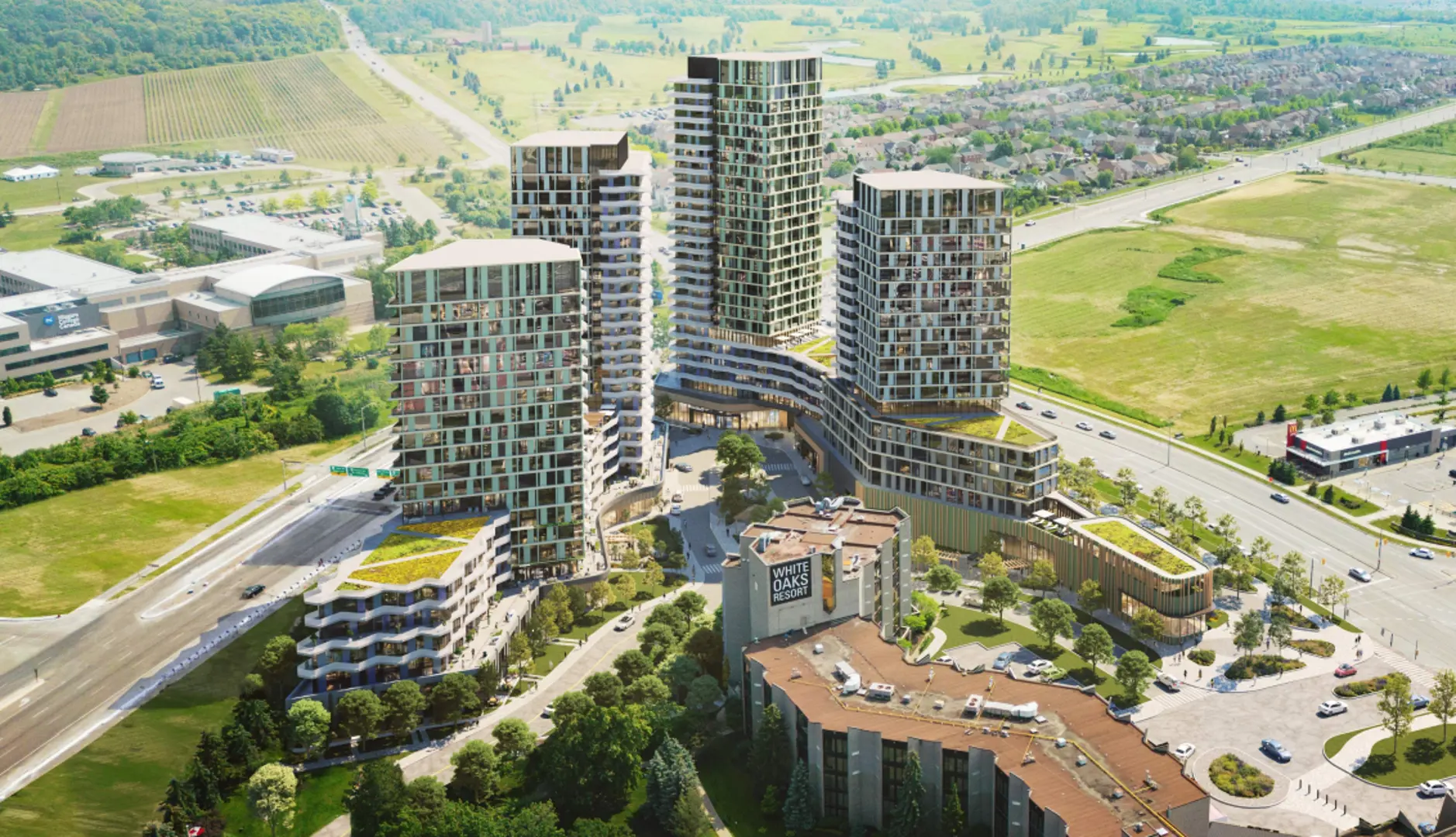 White Oaks Village, Niagara-on-the-Lake. Artist’s rendering.