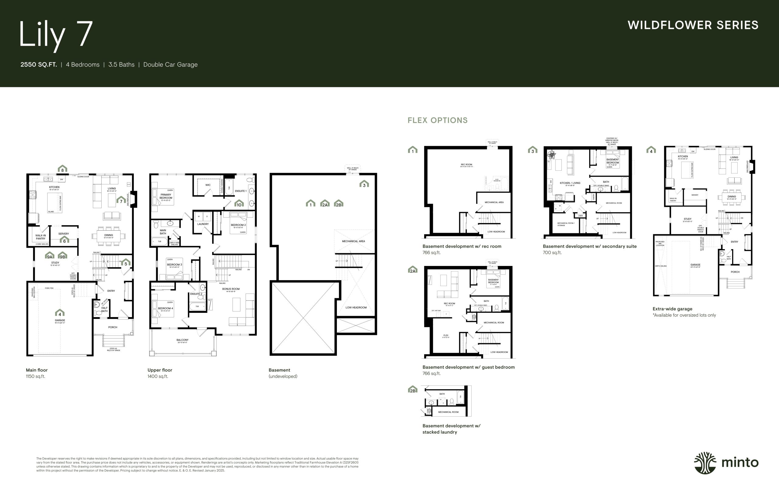 Lily 7 plan preview