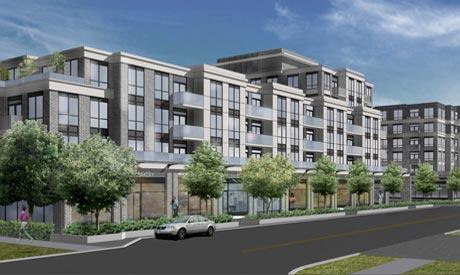 Wilmington Towns, Toronto. Artist’s rendering.