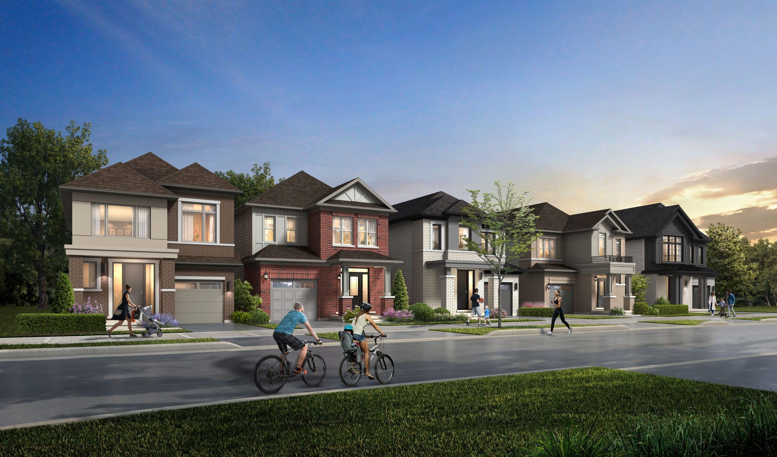 Winchester Estates by Menkes Developments Ltd., Oshawa. Artist’s rendering.