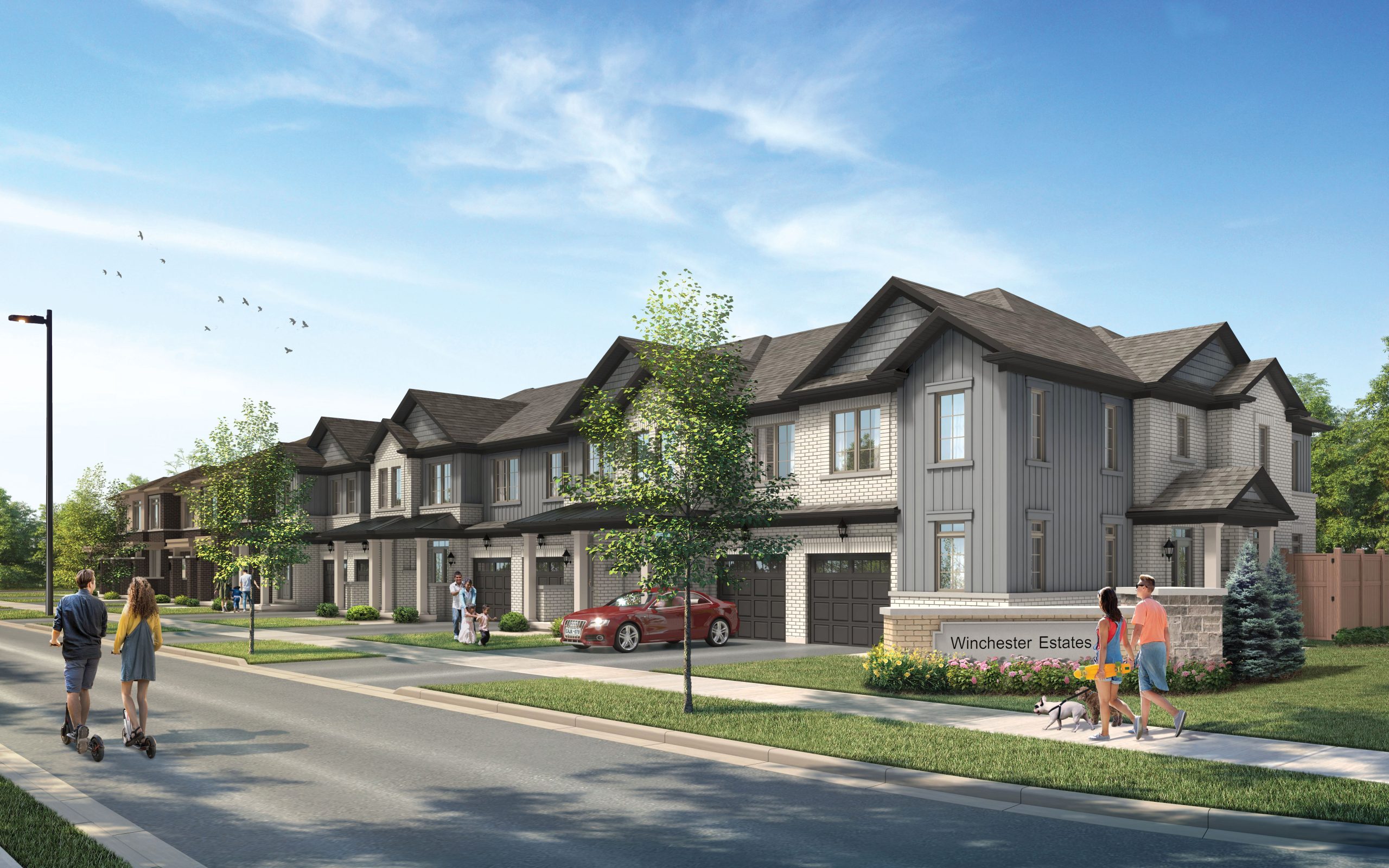 Winchester Estates by Menkes Developments Ltd. rendering 2