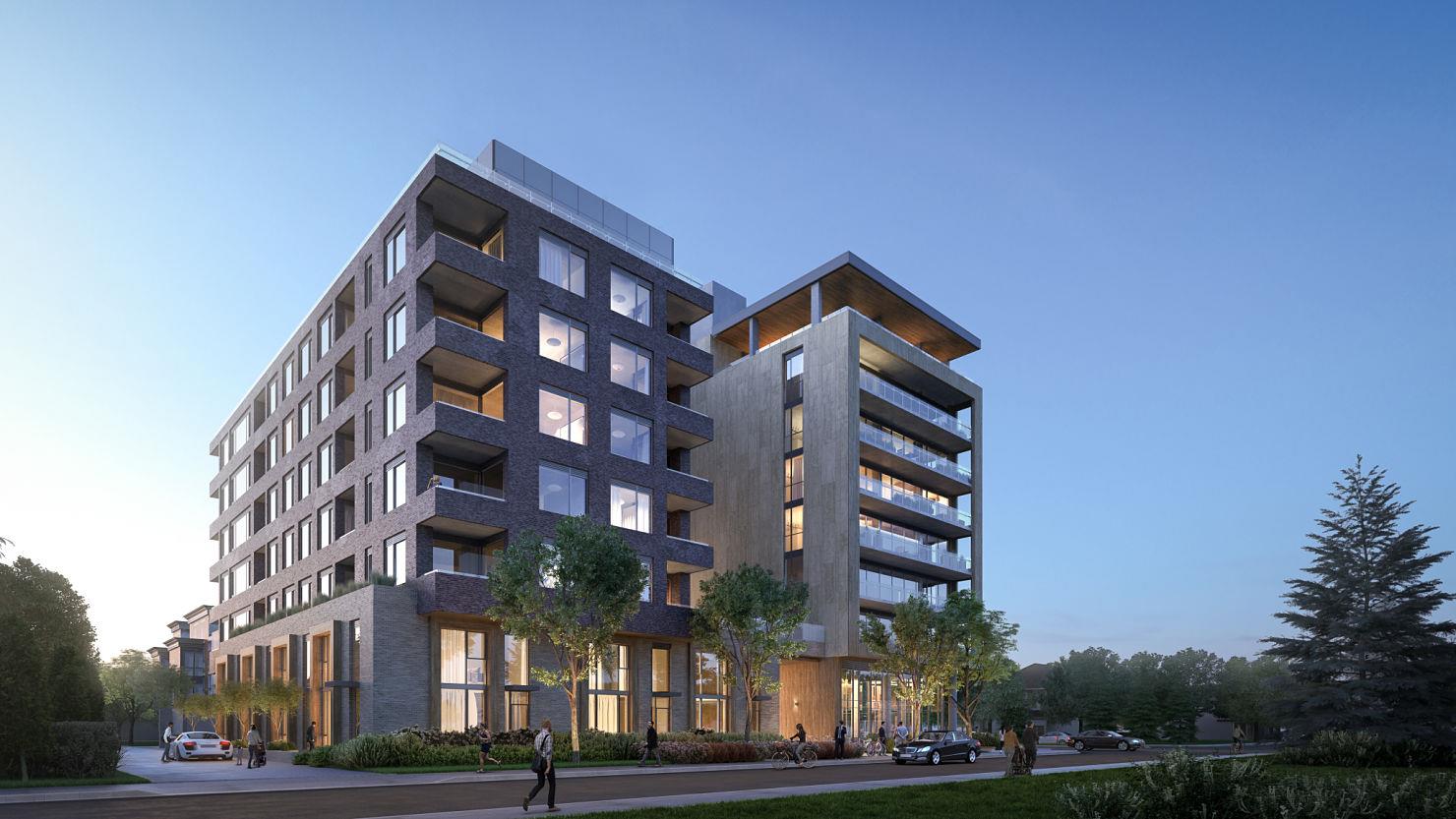 Windsor Terrace Condos, Edmonton. Artist’s rendering.