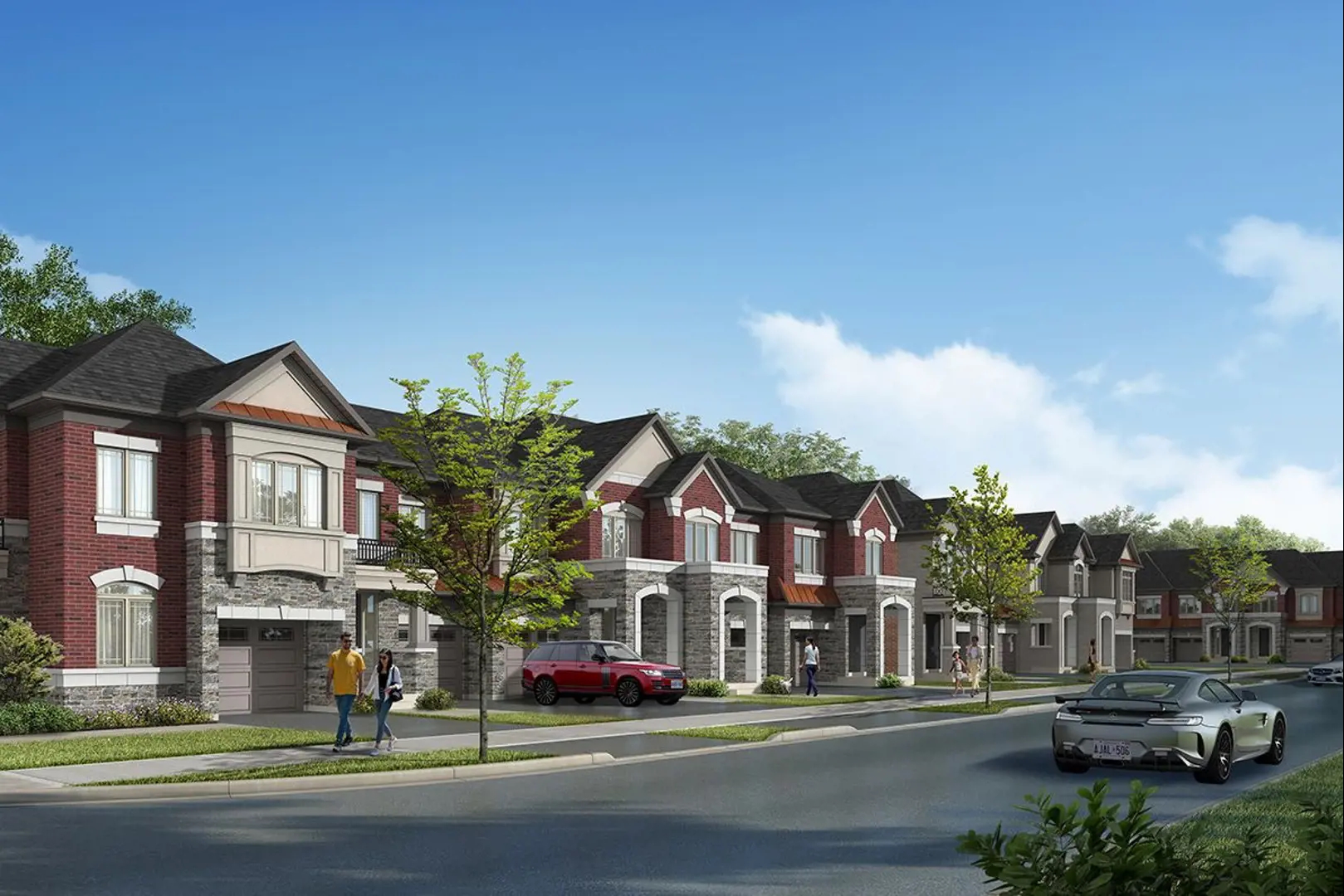 Woodend Place Towns rendering 2