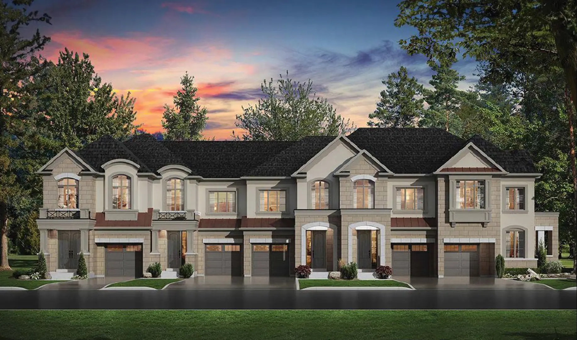Woodend Place Towns rendering 3