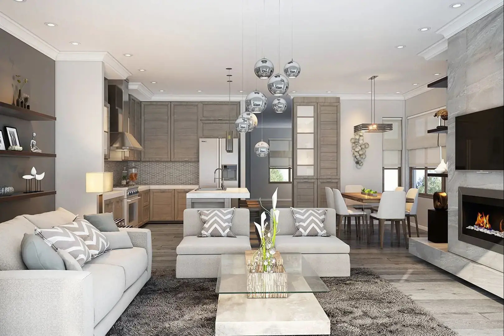 Woodend Place Towns rendering 5