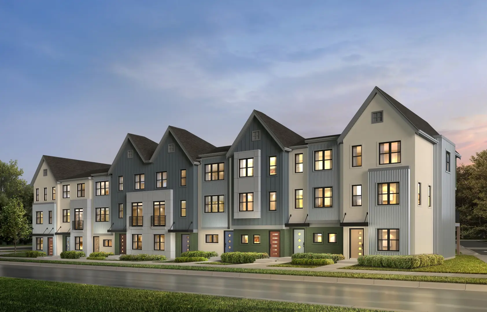 Woodland Two at Alpine Park, Calgary. Artist’s rendering.