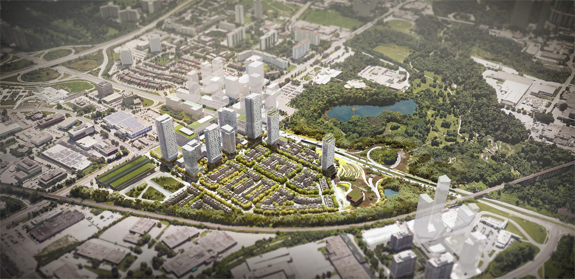 Wynford Green Condos, Toronto. Artist’s rendering.