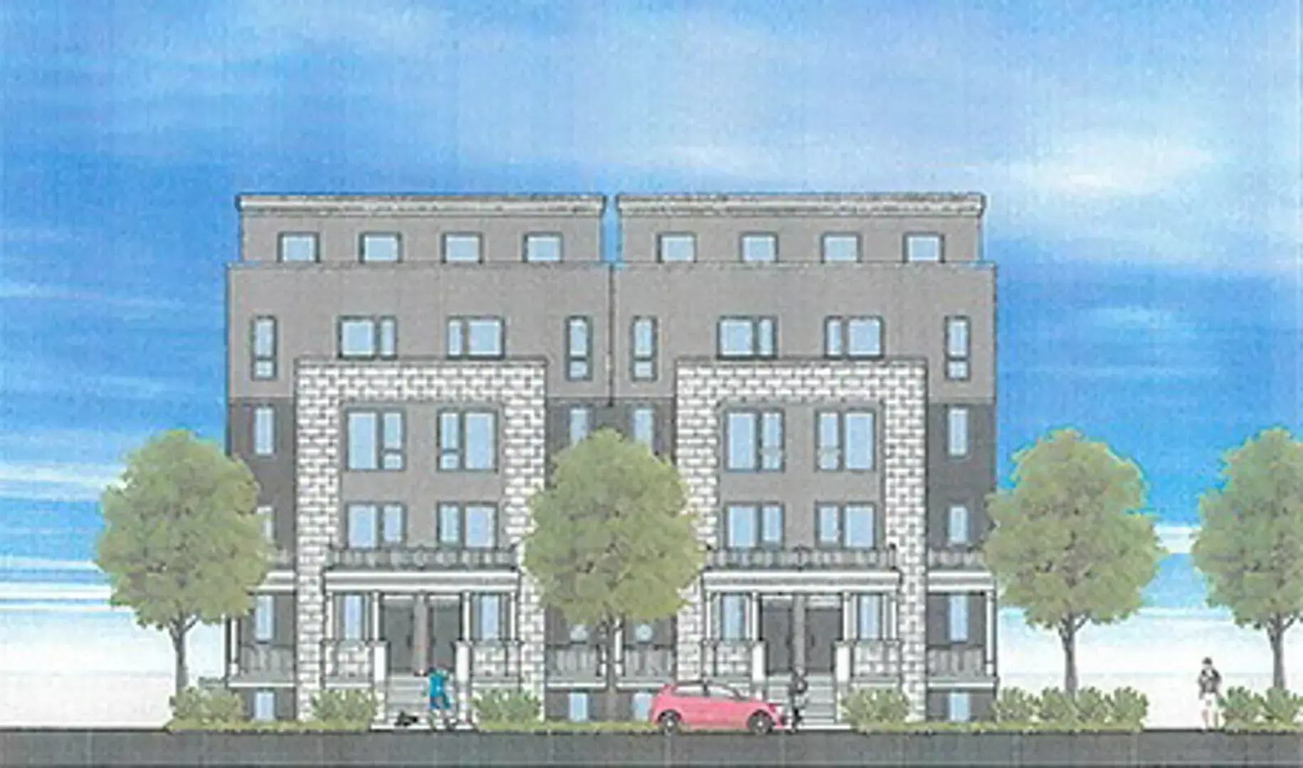Yardley Towns, Toronto. Artist’s rendering.