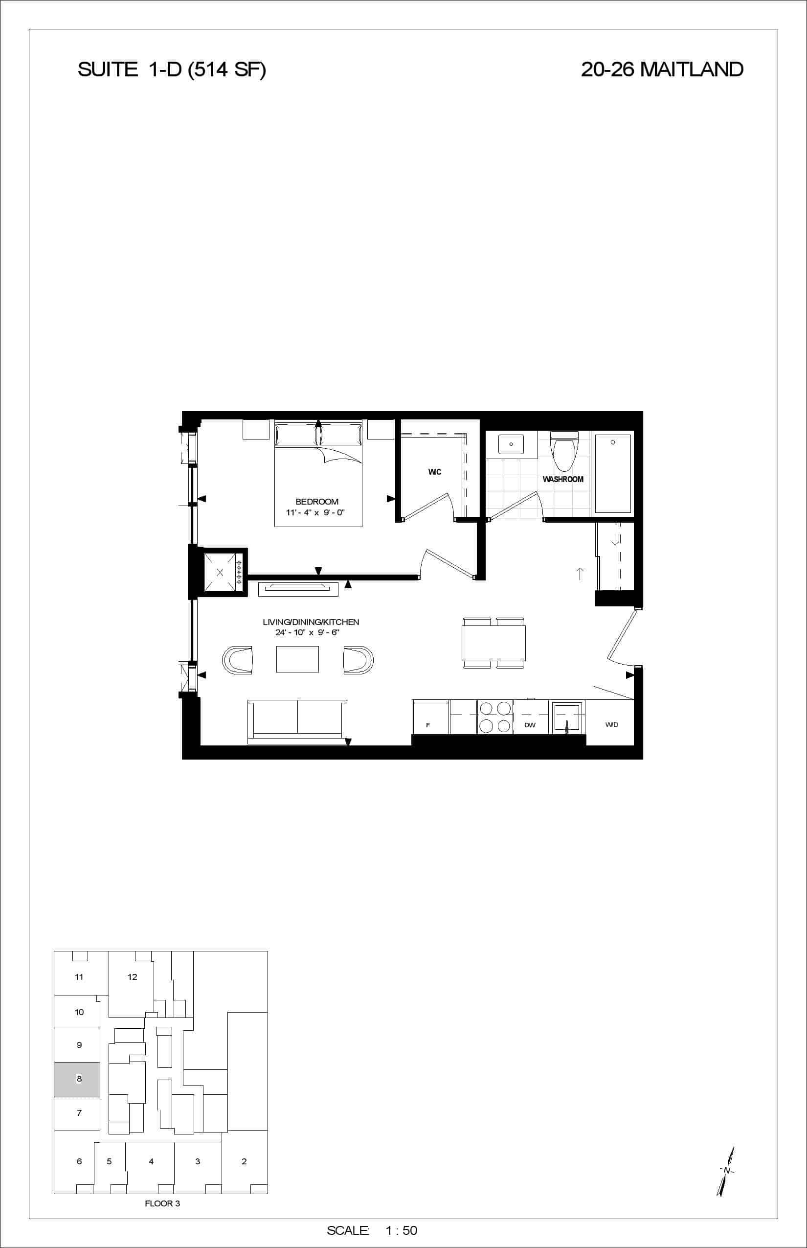1-D plan preview