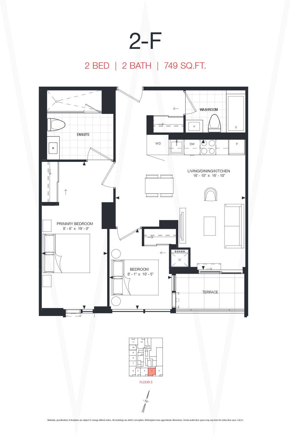 2-F floor plan