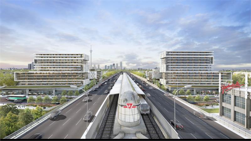 The Yorkdale Condos Phase 2, Toronto. Artist’s rendering.